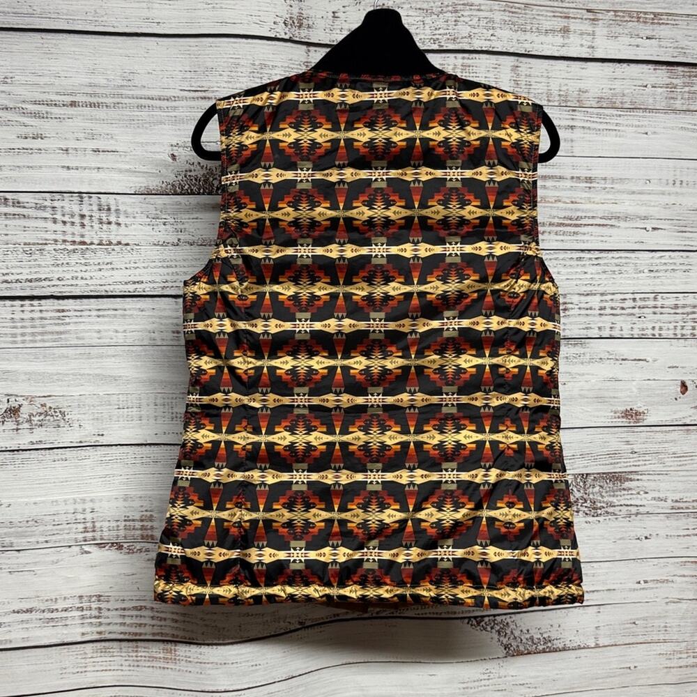 Pendleton Wild Horse Reversible Down Puffer Vest … - image 3